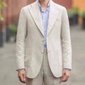 Retro Neapolitan Casual Solid-Colored Slim-Fit Blazer Viral Finds Hub