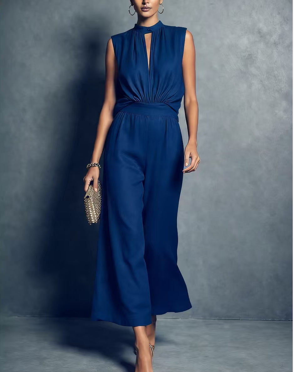 New Womens Elegant Sleeveless Two-piece Set Viral Finds Hub