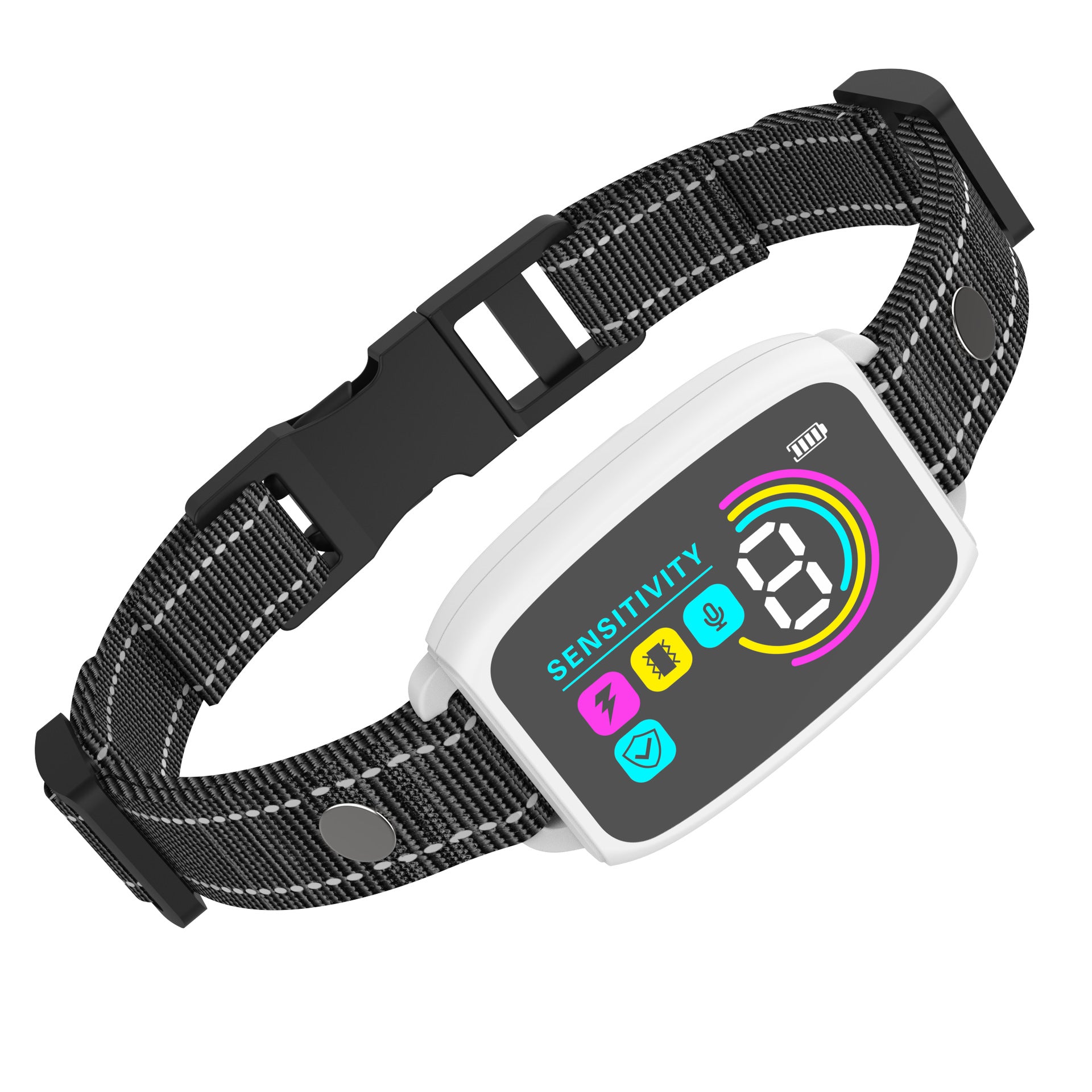 Smart Automatic Anti Barking Dog Collar Rechargeable Bark Stopper Stop Barking HD Digital Display IP67 Waterproof Collar For Dogs Pet Products Viral Finds Hub