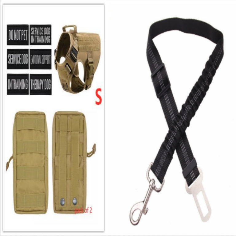 Military Tactical Dog Harness German Shepherd Adjustable Pet Dog Back Viral Finds Hub