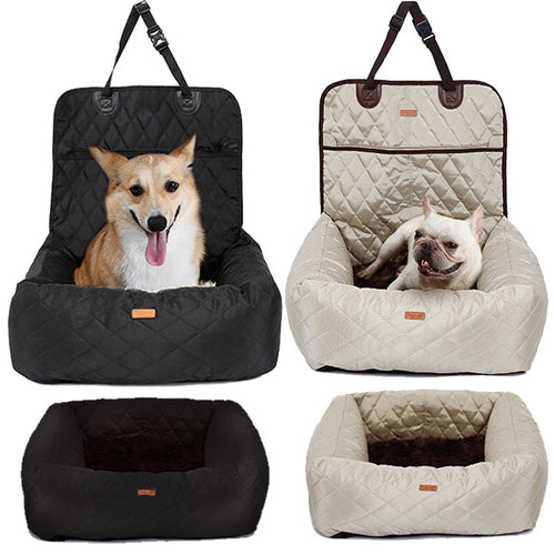 2 In 1 Pet Dog Carrier Folding Car Seat Pad Thickened Multi-purpose Pet Bed Dog Car Mattress Pets Supplies Viral Finds Hub