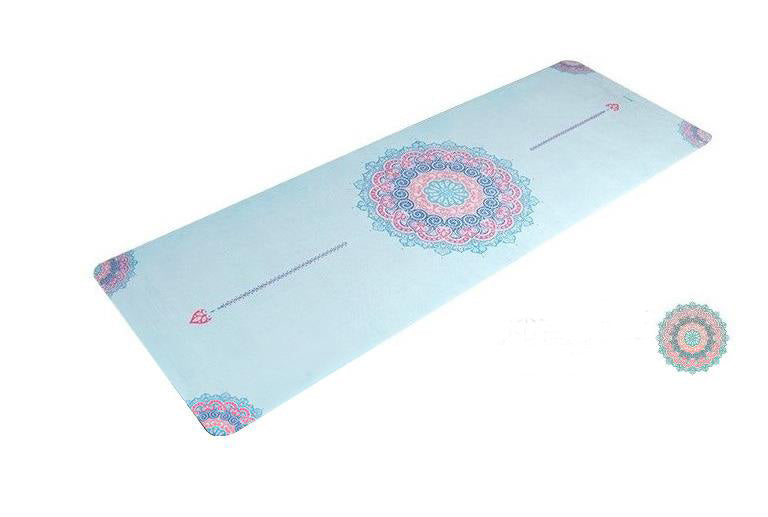 1.5mm Natural Rubber Slip-resistant Yoga Mats Yoga Blanket Folding Fitness Mat High Temperature Travel Printing Mats Viral Finds Hub