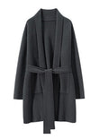 Fall Winter Fashion Mid-length Knitted Coat For Women Viral Finds Hub