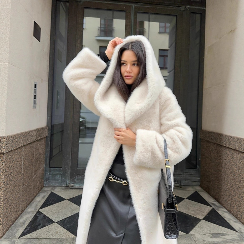 Long Hooded Coat For Women Viral Finds Hub