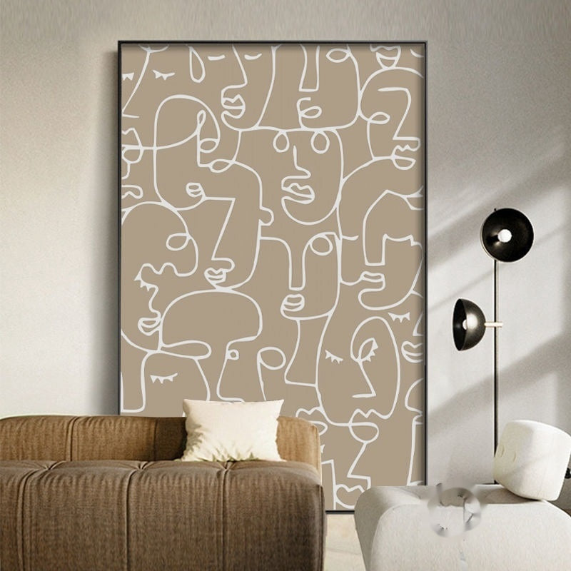 Living Room Sofa Background Wall Decorative Painting Mural Viral Finds Hub