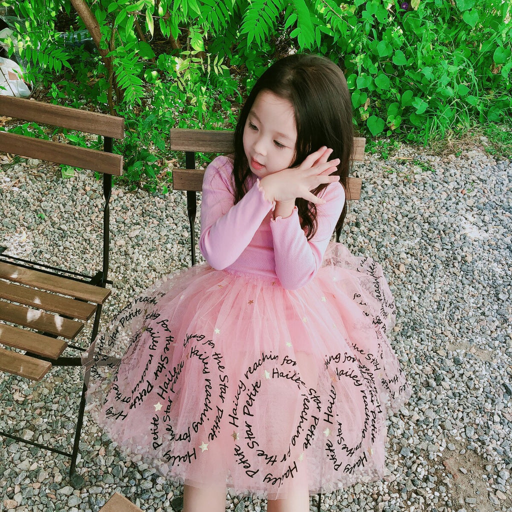 Girls' Dresses  New Children'S Skirts  Super Western Princess Dresses  Star Fluffy Mesh Skirts Viral Finds Hub