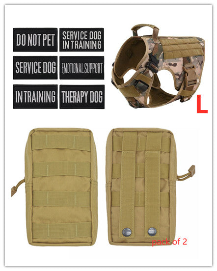 Military Tactical Dog Harness German Shepherd Adjustable Pet Dog Back Viral Finds Hub