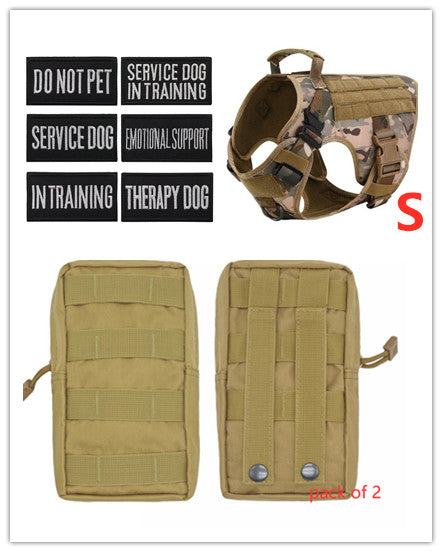 Military Tactical Dog Harness German Shepherd Adjustable Pet Dog Back Viral Finds Hub
