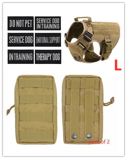 Military Tactical Dog Harness German Shepherd Adjustable Pet Dog Back Viral Finds Hub