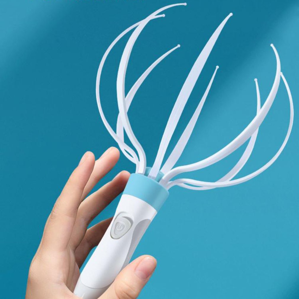 Head Massager Scalp Vibration Massage Eight Claw Electric Household Massager Head Masager Body Care Viral Finds Hub