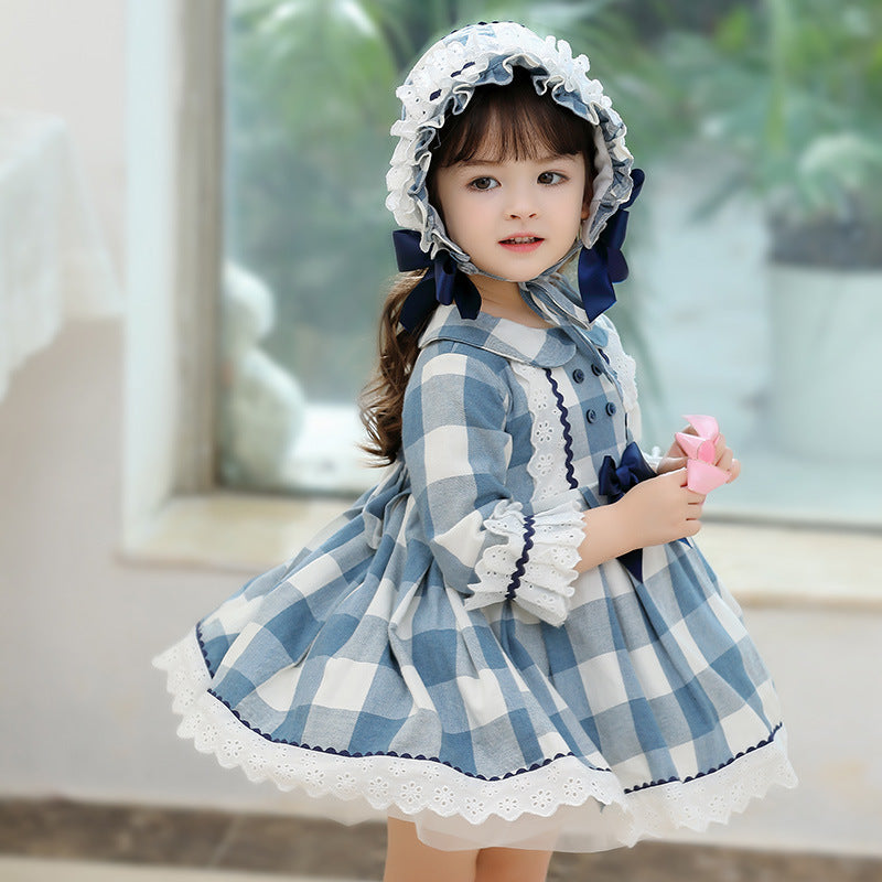 Girls' Skirts, Pure Cotton Yinglun College Style Children's Suit Viral Finds Hub