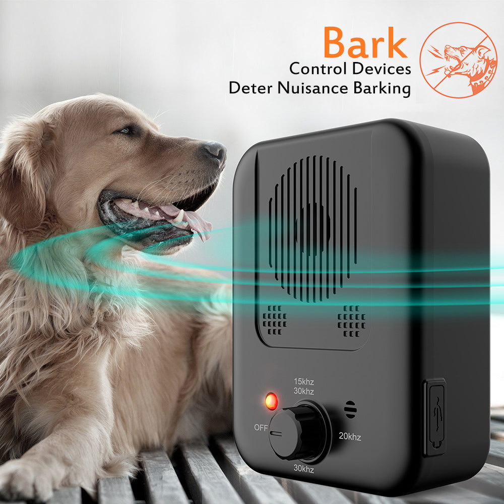 Pets Dog Anti Barking Device Pet Dog Ultrasonic Anti Barking Collars Repeller Outdoor Dogs Stop No Bark Control Training Device Supplies Viral Finds Hub
