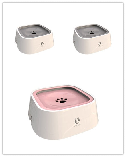 Non-wet Mouth Dog Bowl, Floating Bowl, Anti-overturning Viral Finds Hub