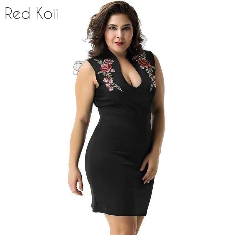 sleeveless deep V- neck skirts 4XL Viral Finds Hub