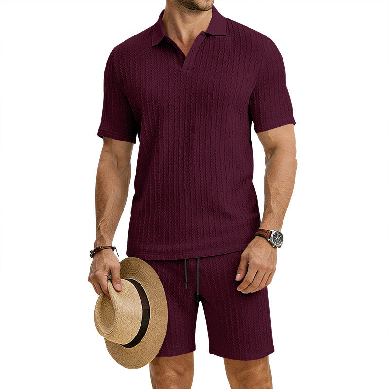 Summer Stretch Jacquard Textured Mens Suit Viral Finds Hub