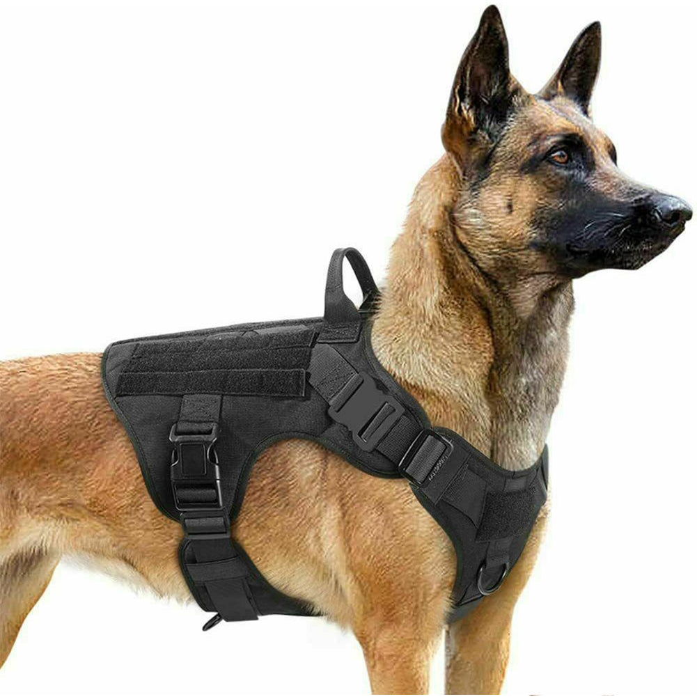 Military Tactical Dog Harness German Shepherd Adjustable Pet Dog Back Viral Finds Hub