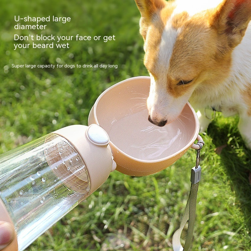 Portable Dog Water Bottle Food And Water Container For Pet Pets Feeder Bowl Outdoor Travel Drinking Bowls Water Dispenser Viral Finds Hub