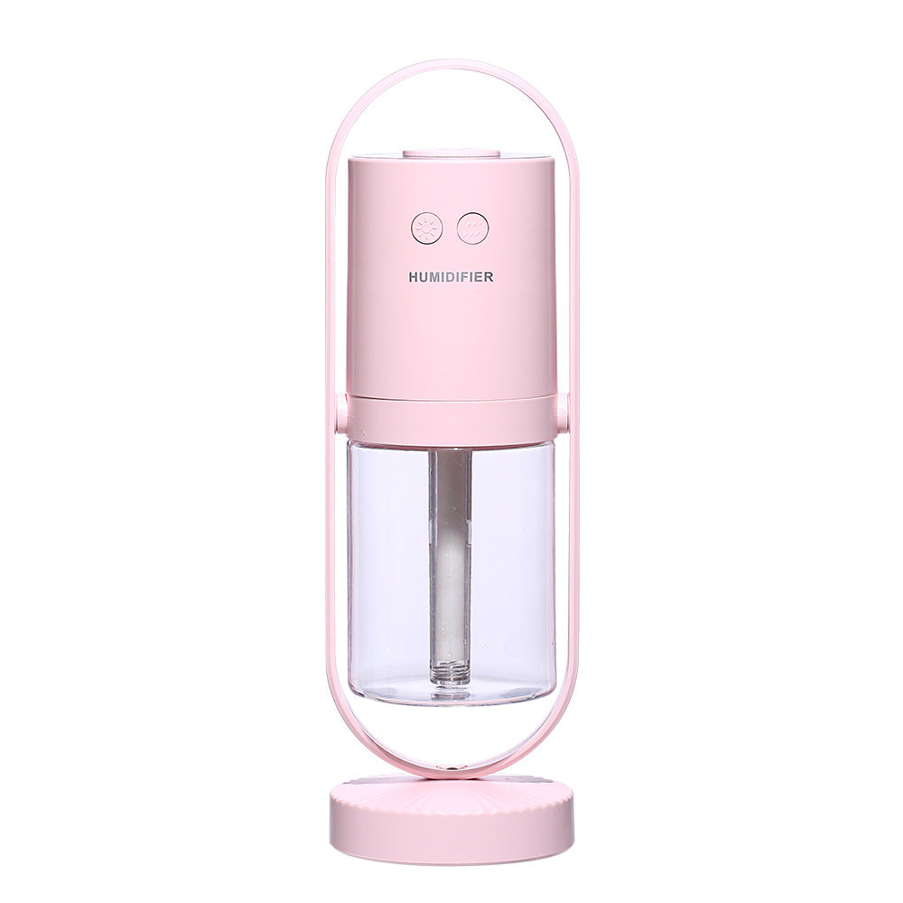 Magic Shadow USB Air Humidifier For Home With Projection Night Lights Ultrasonic Car Mist Maker Mini Office Air Purifier Viral Finds Hub
