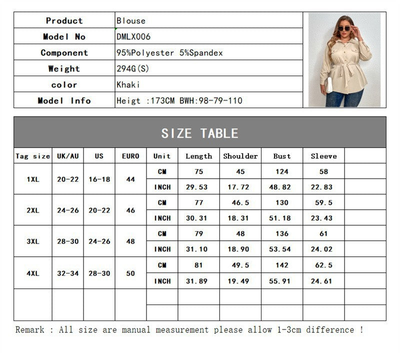 Plus Size Fat Women Blouse Shirt Ladies Tops Viral Finds Hub