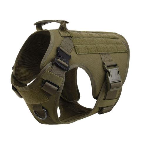 Military Tactical Dog Harness German Shepherd Adjustable Pet Dog Back Viral Finds Hub