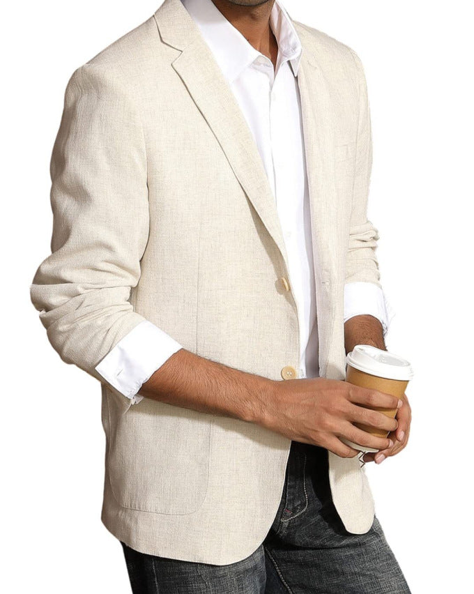 Business-Casual Printed Blazer With Double Buttons Viral Finds Hub