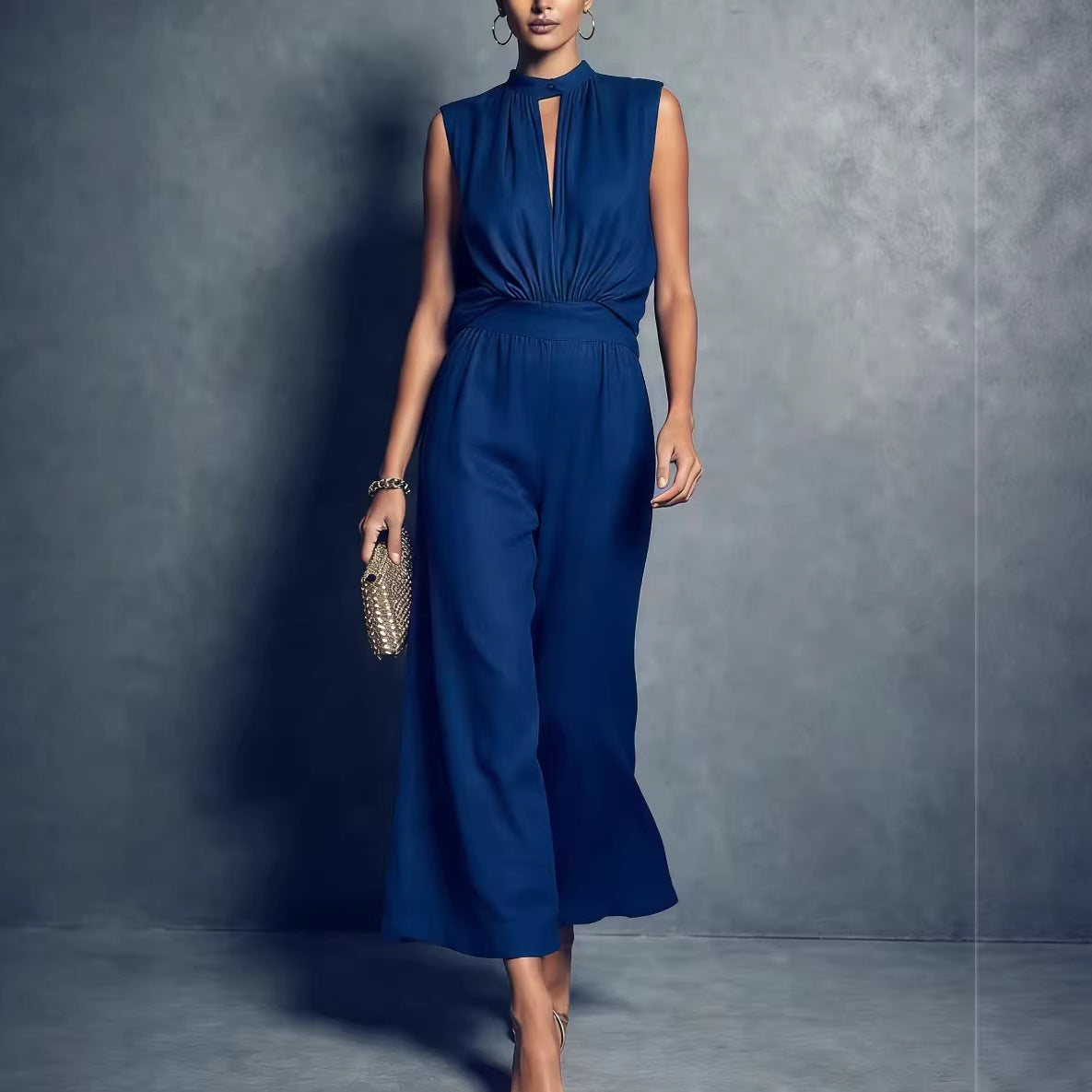 New Womens Elegant Sleeveless Two-piece Set Viral Finds Hub