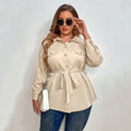 Plus Size Fat Women Blouse Shirt Ladies Tops Viral Finds Hub