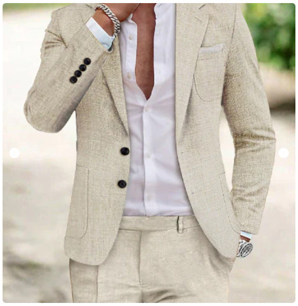 Two-piece Digital Printing Suit With Two Buttons Suit Viral Finds Hub