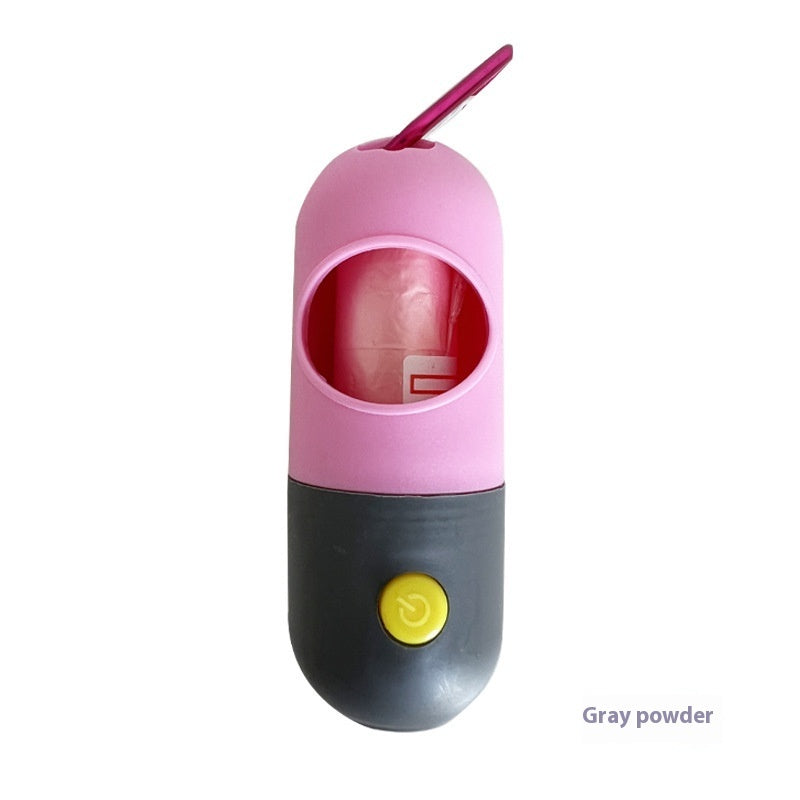 Led Light Pet Waste Bag Dispenser For Dogs Cats Dog Poop Scooper Bags Waste Bags Holder Dispensers Pet Clean Accessories Viral Finds Hub