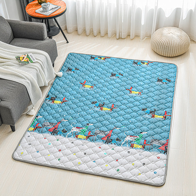 Cotton Non-slip Floor Mats Baby Crawling Mats, Climbing Mats, Foldable Washable Game Mats Viral Finds Hub