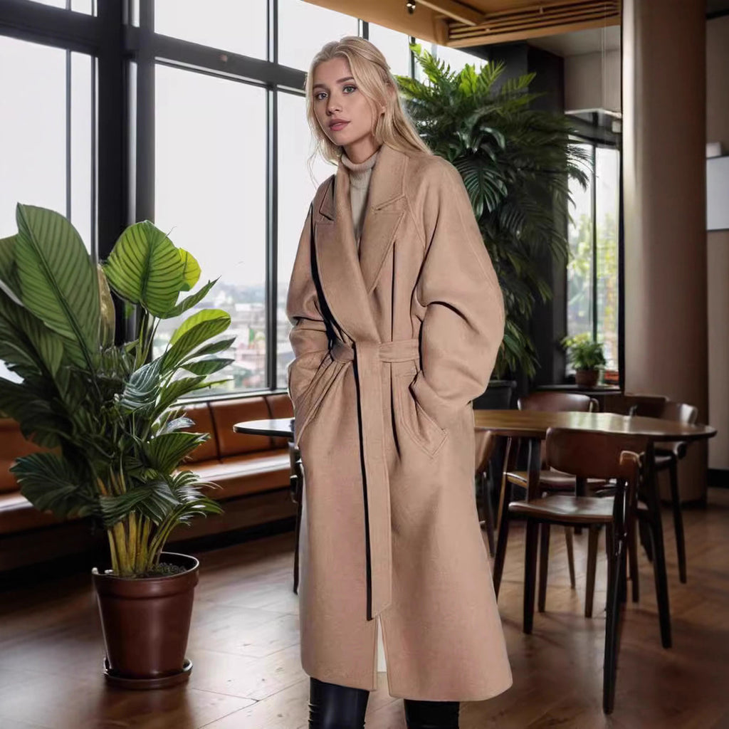 Autumn And Winter Women's Wool Coat Jacket Viral Finds Hub