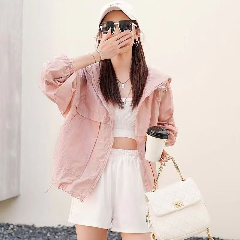 Versatile Breathable Thin Hooded Loose-fit Minimalist Viral Finds Hub