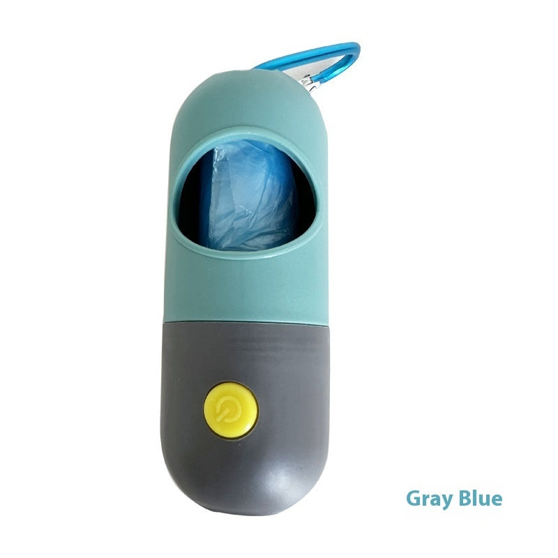 Led Light Pet Waste Bag Dispenser For Dogs Cats Dog Poop Scooper Bags Waste Bags Holder Dispensers Pet Clean Accessories Viral Finds Hub
