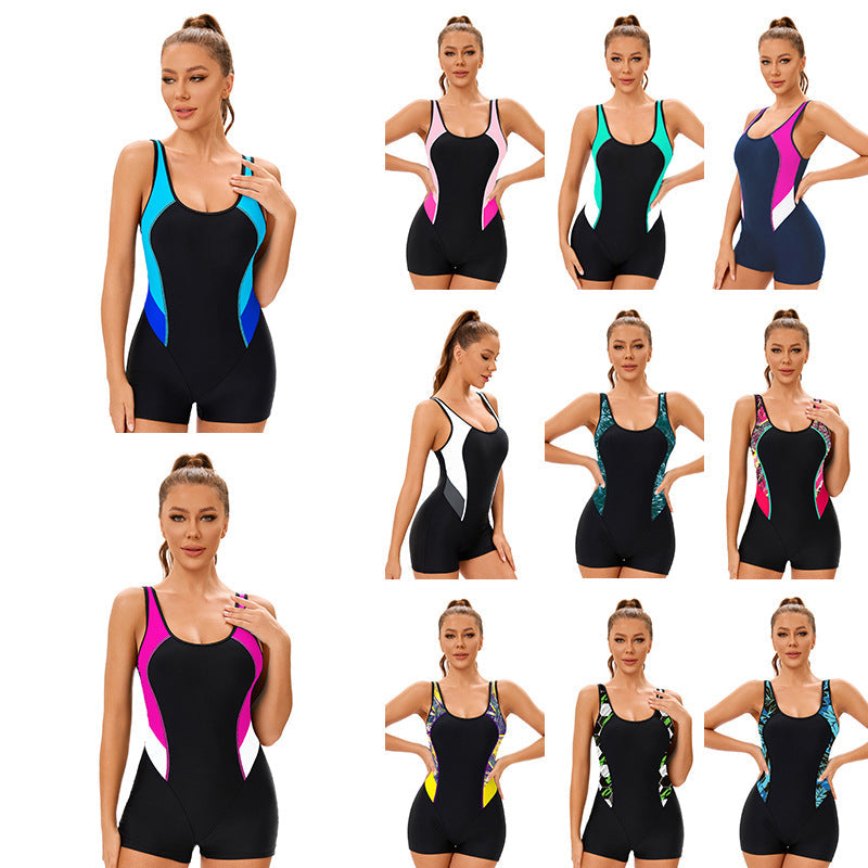 Sleeveless Modest One-Piece Womens Swimsuit Viral Finds Hub