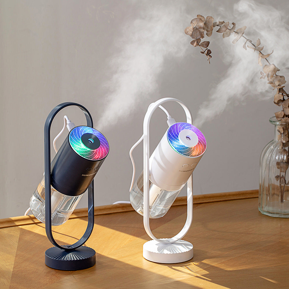 Magic Shadow USB Air Humidifier For Home With Projection Night Lights Ultrasonic Car Mist Maker Mini Office Air Purifier Viral Finds Hub