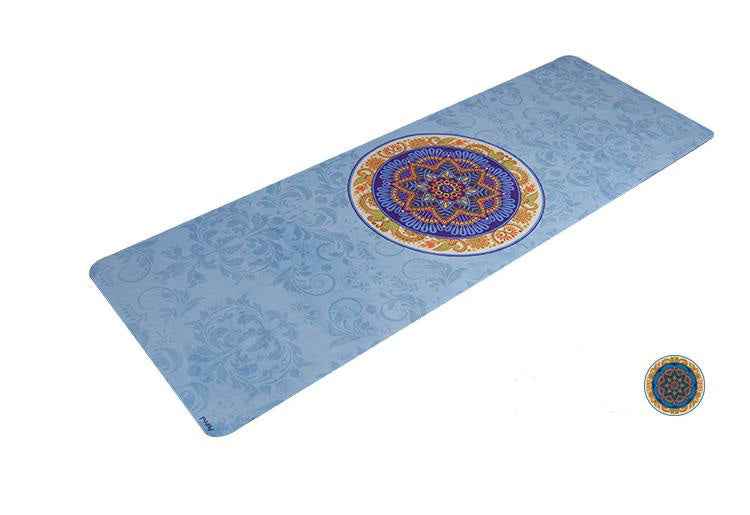 1.5mm Natural Rubber Slip-resistant Yoga Mats Yoga Blanket Folding Fitness Mat High Temperature Travel Printing Mats Viral Finds Hub