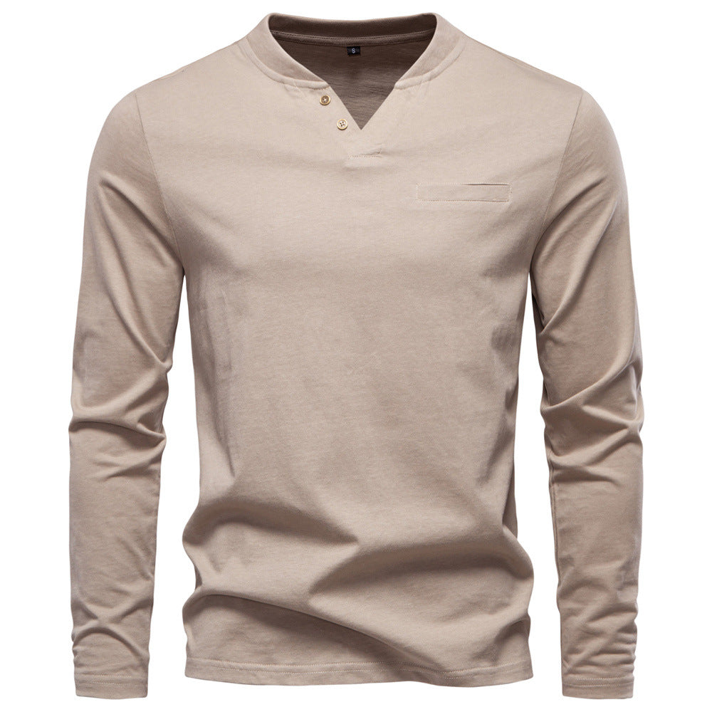 Mens V Neck Slim Fit Base Layer Shirt Viral Finds Hub