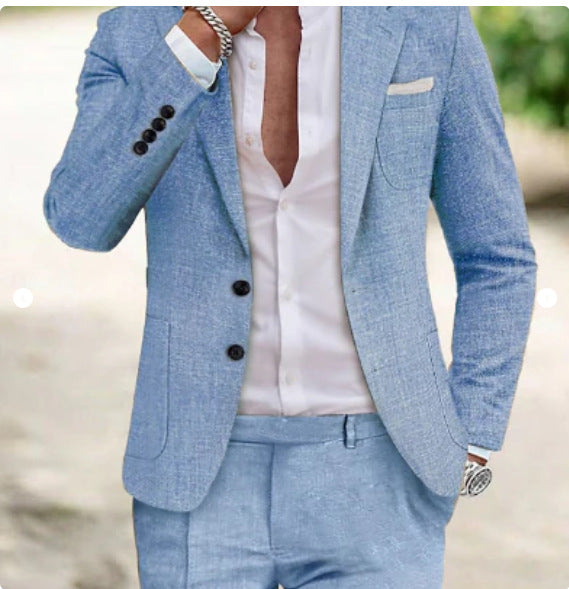Two-piece Digital Printing Suit With Two Buttons Suit Viral Finds Hub