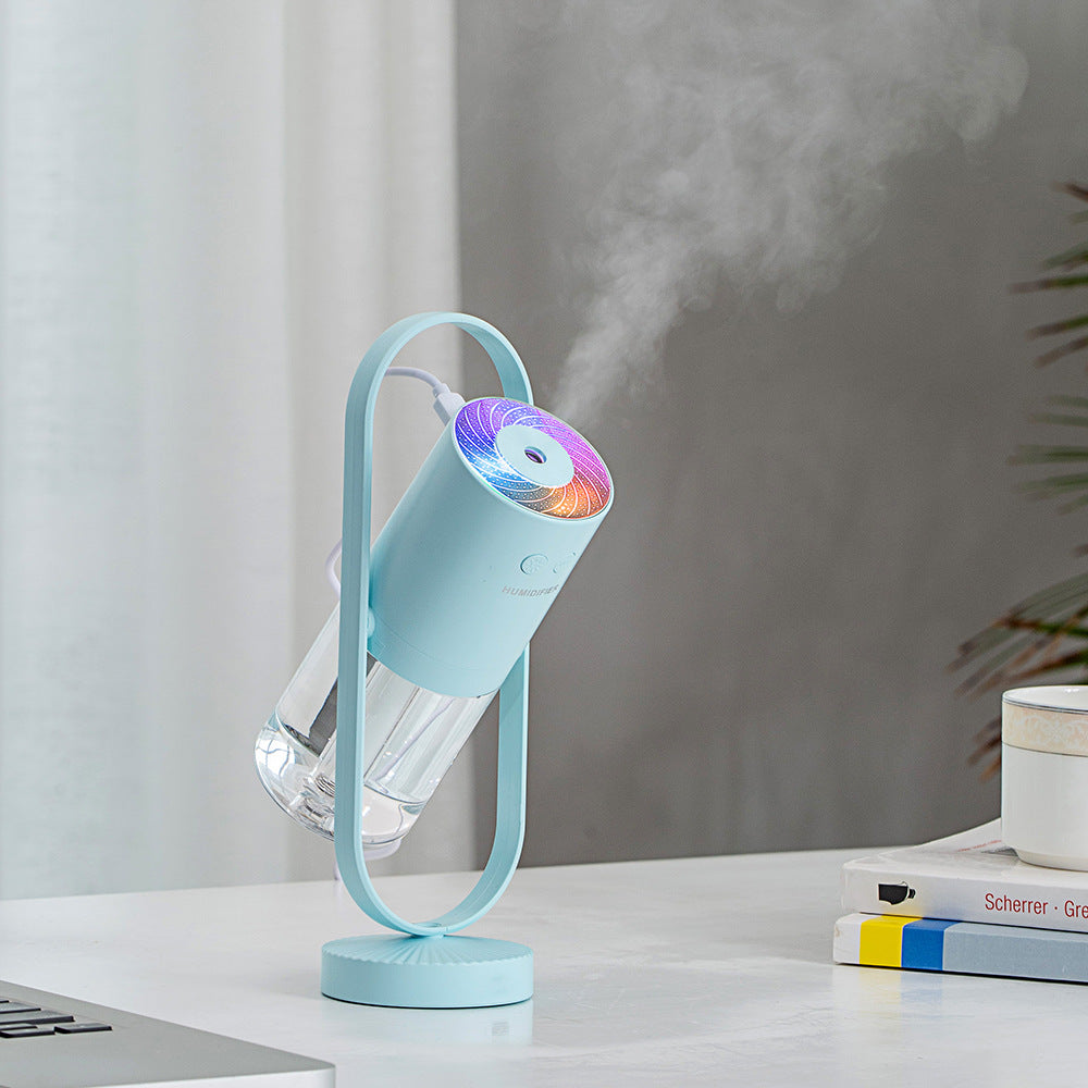 Magic Shadow USB Air Humidifier For Home With Projection Night Lights Ultrasonic Car Mist Maker Mini Office Air Purifier Viral Finds Hub