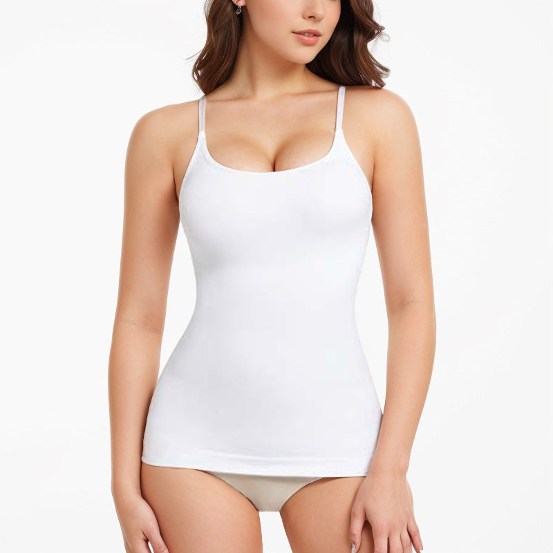 Women's Cinched Waist Base Layer Shapewear Vest Viral Finds Hub