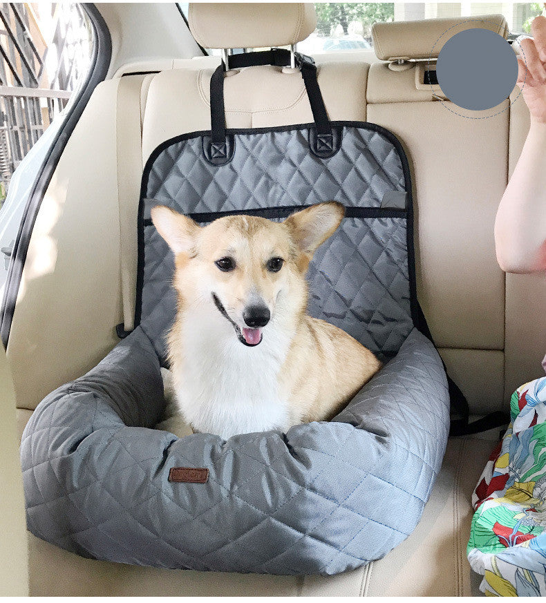 2 In 1 Pet Dog Carrier Folding Car Seat Pad Thickened Multi-purpose Pet Bed Dog Car Mattress Pets Supplies Viral Finds Hub