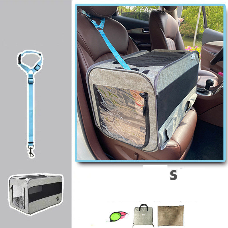 Pet Travel Carrier Bag Portable Pet Bag Folding Fabric Pet Carrier Travel Carrier Bag For Pet Cage With Locking Safety Zippers Viral Finds Hub