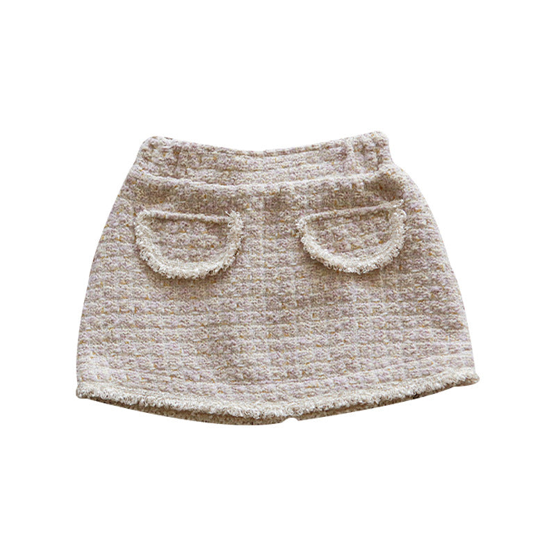 Children's Clothing Girls Small Fragrance Ladies Short Skirts Skirts Viral Finds Hub