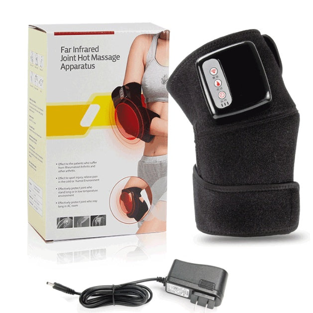 Electric Infrared Heating Knee Massager Wrap Elbow Joint Support Vibration Therapy Physiotherapy Machine Pain Relief Massageador Viral Finds Hub