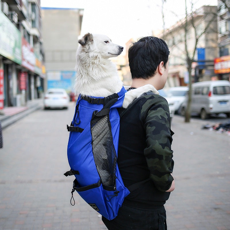 Pet Dog Carrier Bag Carrier For Dogs Backpack Out Double Shoulder Portable Travel Backpack Outdoor Dog Carrier Bag Travel Viral Finds Hub