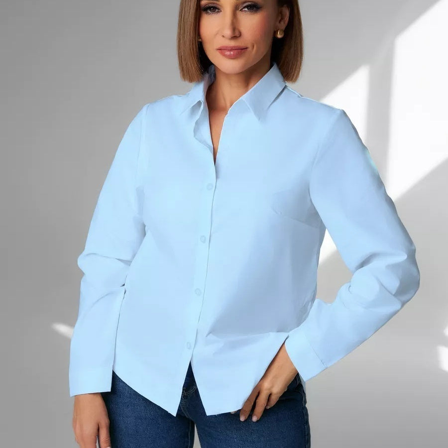 Slim-fit, Breathable, Minimalist Womens Fashion Shirt Viral Finds Hub