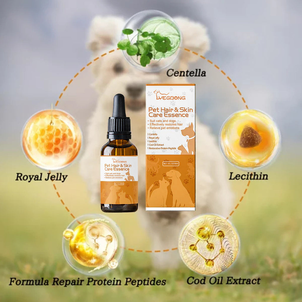 Pet Hair Care Relieve Skin Itching Hair Fluffy Soft Care Solution Viral Finds Hub