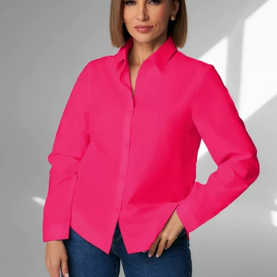 Slim-fit, Breathable, Minimalist Womens Fashion Shirt Viral Finds Hub