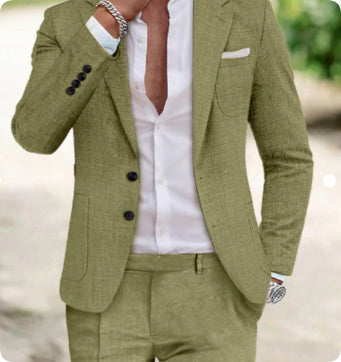 Two-piece Digital Printing Suit With Two Buttons Suit Viral Finds Hub