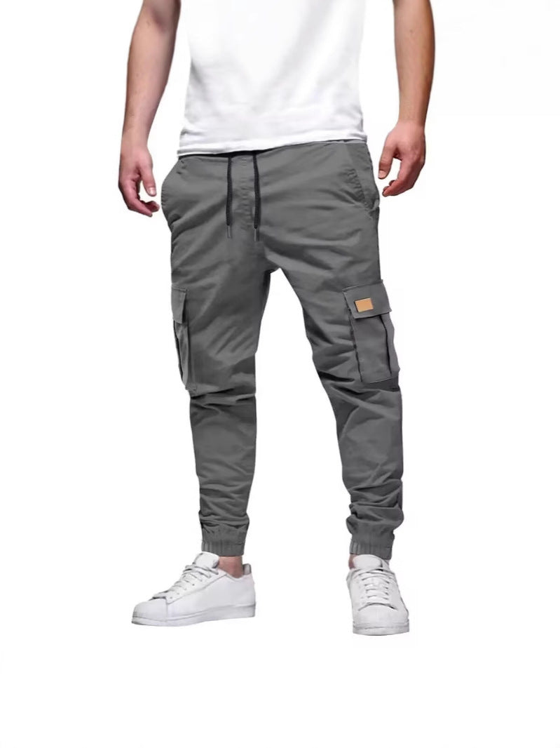 Mens Casual Sports Sweatpants With Drawstring Elastic Waist Viral Finds Hub